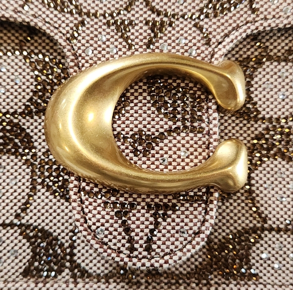 Coach Tabby 26 Signature Jacquard Crystal - Picture 5 of 16